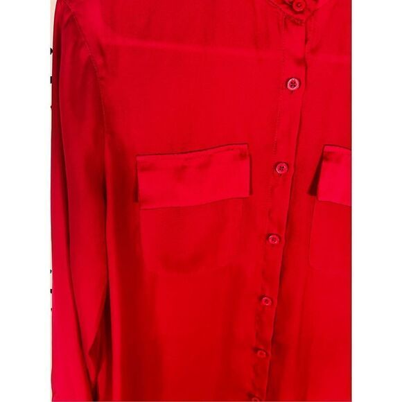 A/X Armani Exchange button down silk shirt - Picture 3 of 7